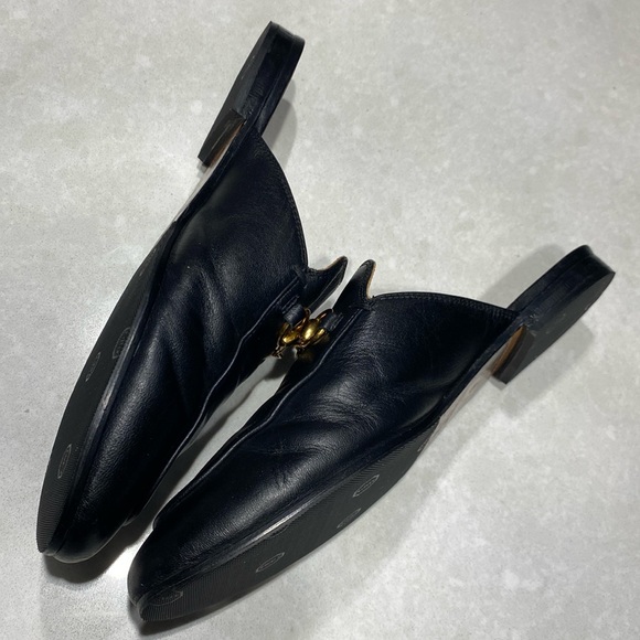 GUCCI PRINCETOWN LEATHER SLIPPER black Size 7 style 423513⭐️⭐️⭐️⭐️⭐️ - Picture 15 of 15